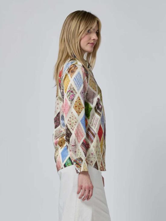  링구아 프랑카 블라우스 에머슨 버튼업 셔츠 - LINGUA FRANCA