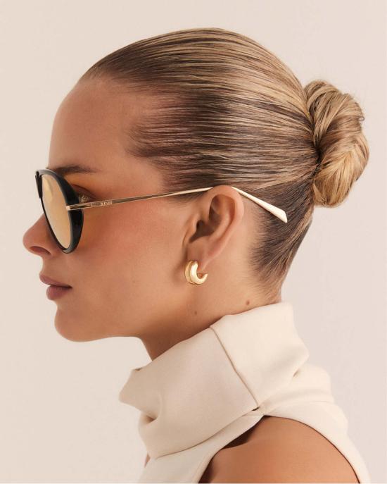  Banbé Eyewear 안경 반베 아이웨어 할리 선글라스 블랙/옐로우 - OTHER BRANDS