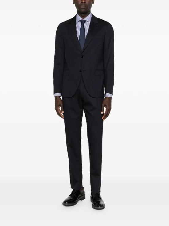 26SS 보리엘로 긴팔 셔츠 21019 3 STRIPE BLUE - BORRIELLO