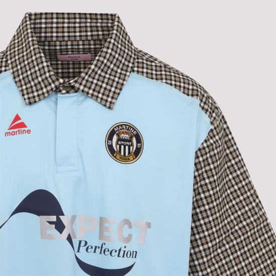 26SS 마틴로즈 폴로 티셔츠 493WS41072 BLK BLACK GREEN LIGHT BLUE - MARTINE ROSE