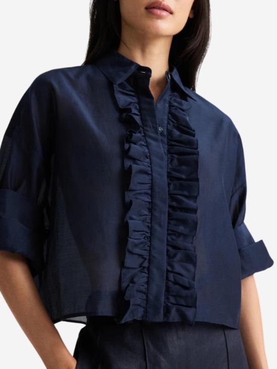  티더블유피 탑 Twp Next Ex 버튼 다운 - TWP