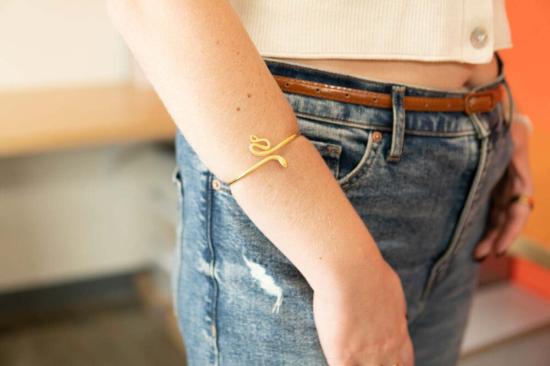  페어 아니타 팔찌 바이퍼 뱀 커프 - FAIR ANITA