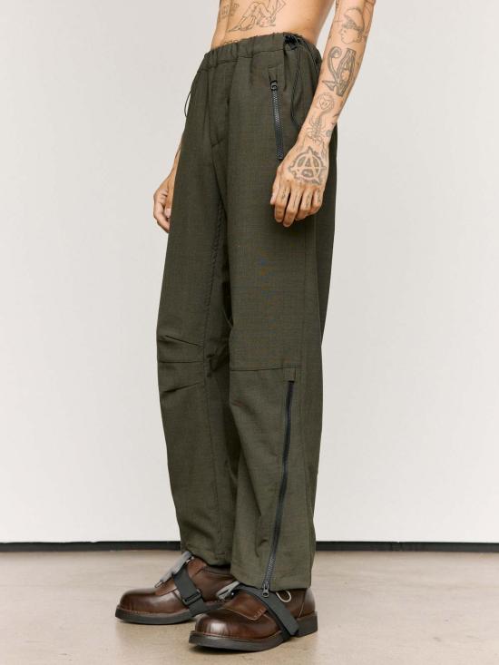  쥐알텐케이 팬츠 Gr10 K 히든 그린 울 필드 - GR10K