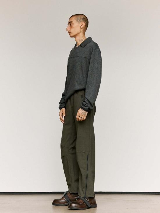  쥐알텐케이 팬츠 Gr10 K 히든 그린 울 필드 - GR10K