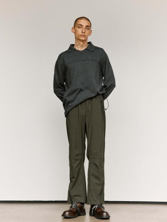  쥐알텐케이 팬츠 Gr10 K 히든 그린 울 필드 - GR10K