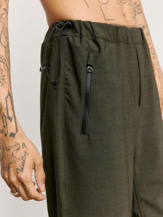  쥐알텐케이 팬츠 Gr10 K 히든 그린 울 필드 - GR10K