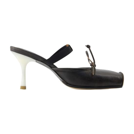 26SS MM6 메종마르지엘라 플랫 슈즈 S66WX0075 P7706 HB495 black