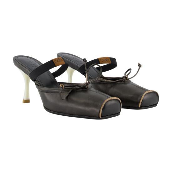 26SS MM6 메종마르지엘라 플랫 슈즈 S66WX0075 P7706 HB495 black - MM6 MAISON MARGIELA