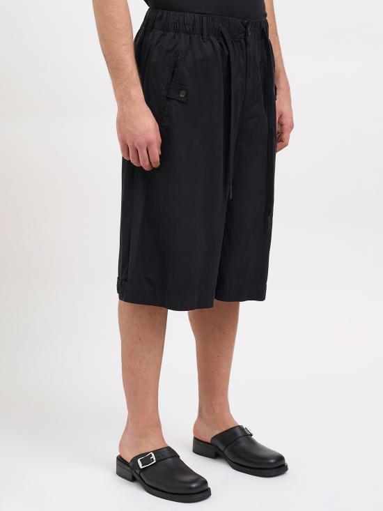 26SS 안드레아 야코브 숏팬츠 N26MUBO34COTTONCUPRO09 Black - ANDREA YA'AQOV