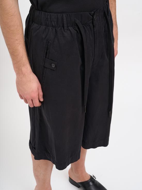 26SS 안드레아 야코브 숏팬츠 N26MUBO34COTTONCUPRO09 Black - ANDREA YA'AQOV