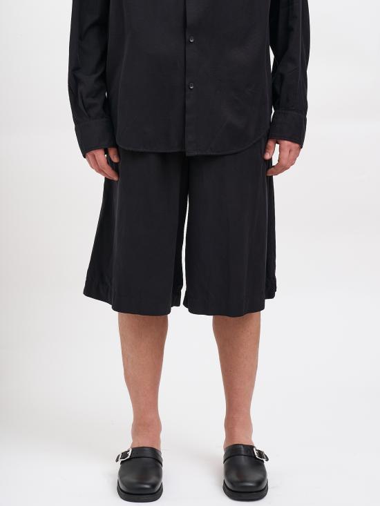 26SS 안드레아 야코브 숏팬츠 N26MUBO34COTTONCUPRO09 Black - ANDREA YA'AQOV