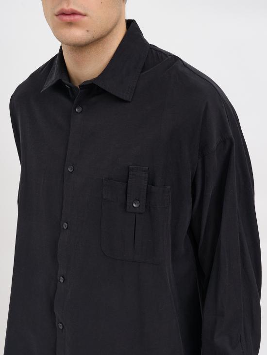 26SS 안드레아 야코브 셔츠 N26MUBO31COTTONCUPRO09 Black - ANDREA YA'AQOV