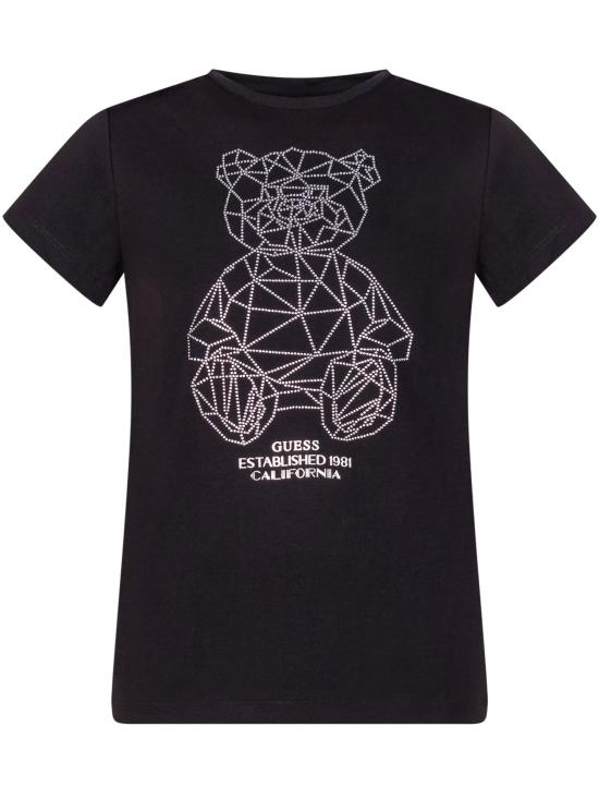 26SS [키즈] GUESS KIDS 티셔츠 J6G141J1314 JBLK JET BLACK