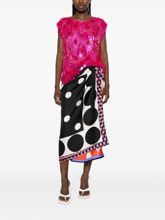 26SS 드리스 반 노튼 탑 2610107283383 FUCHSIA 304 - DRIES VAN NOTEN