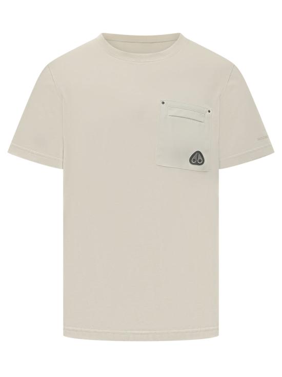 26SS 무스너클 반팔 티셔츠 M15MT733 1705 ALABASTER