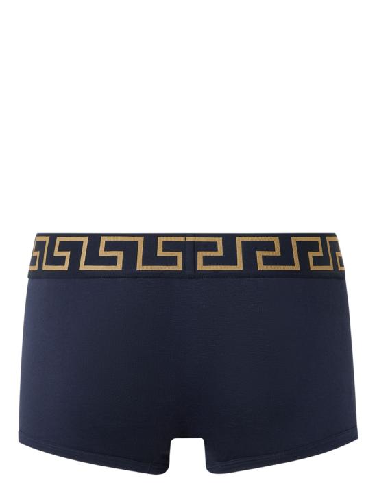 26SS 베르사체 팬티 AU10026 1A10011 A70W BLUE GOLD DOM - VERSACE