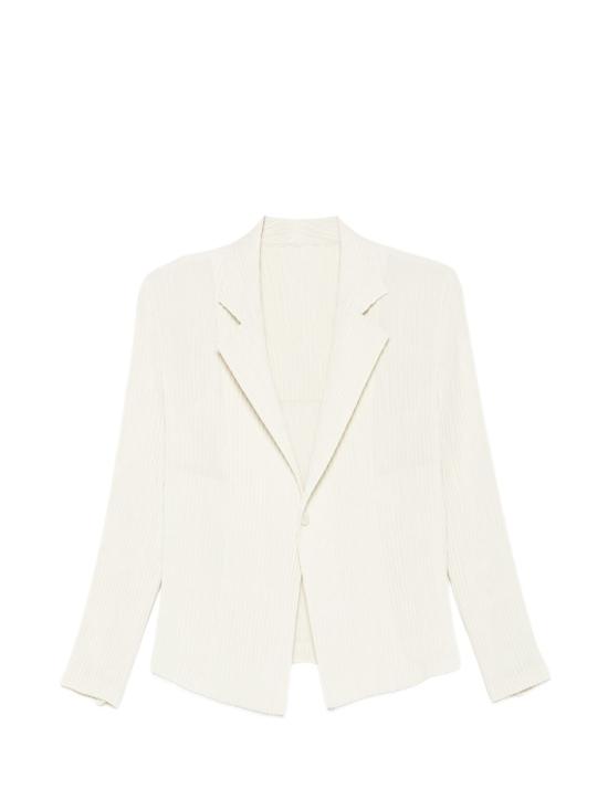 26SS 이세이 미야케 수트 자켓 IM66FD646 02 White