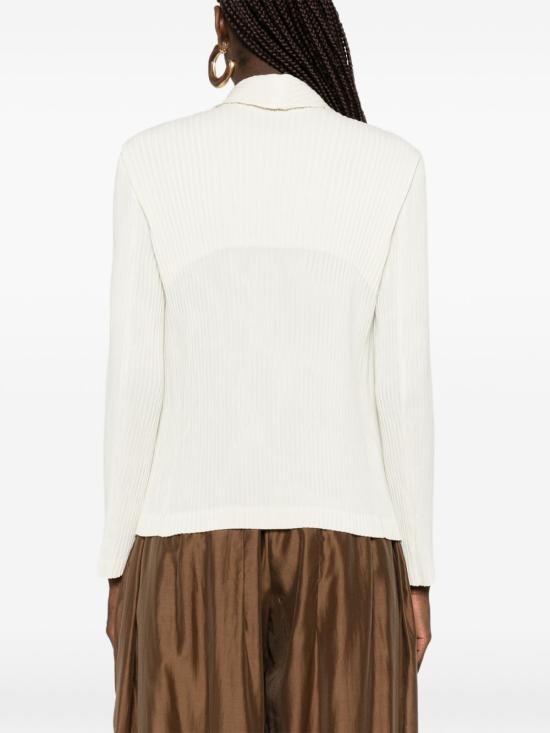 26SS 이세이 미야케 수트 자켓 IM66FD646 02 White - ISSEY MIYAKE