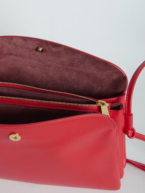 26SS 셀린느 트리오 플랩백 스무스 램스킨 10P862O86 27AG RED - CELINE