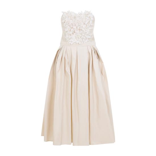 26SS 엘리자베타프랜치 미디 원피스 AB94262E2 045 NUDE NEUTRALS