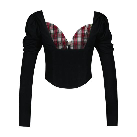 26SS 비비안웨스트우드 반팔 티셔츠 1803007D Y001AN402 BLACK - VIVIENNE WESTWOOD