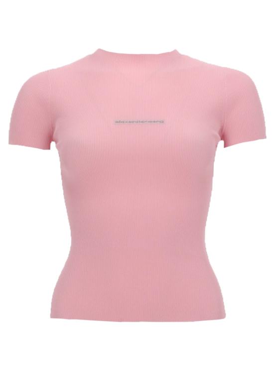 26SS 알렉산더 왕 반팔 티셔츠 1KC2261037 680 PINK