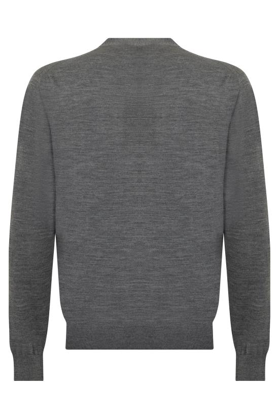 26SS 프라다 스웨터 UMG426SOOO18DYF0480 heather grey - PRADA