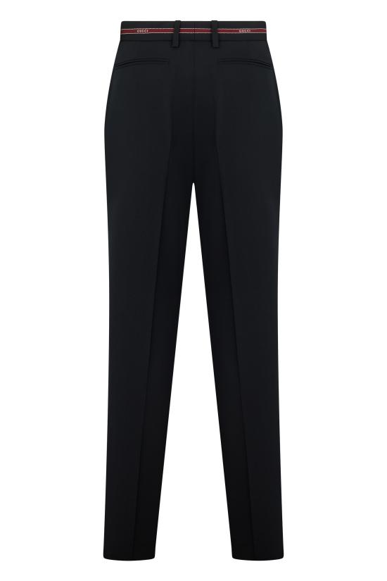 26SS 구찌 스트레이트 팬츠 852055ZAS684668 black - GUCCI