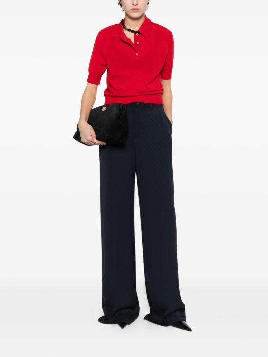 26SS 구찌 스트레이트 팬츠 852748ZAT684294 black - GUCCI