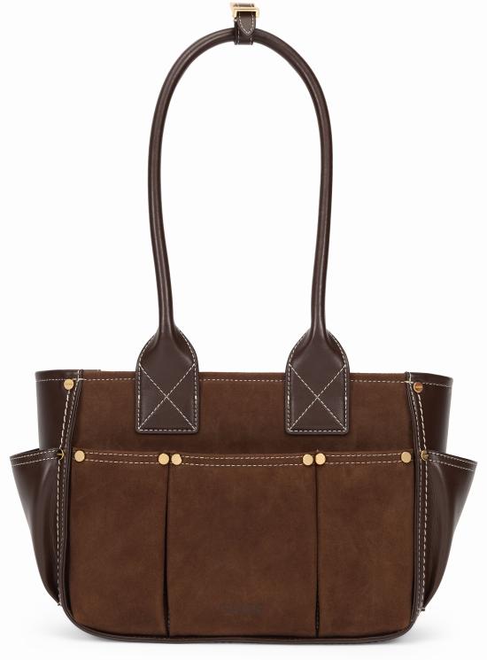 26SS 가니 토트백 B2110076979 brown - GANNI