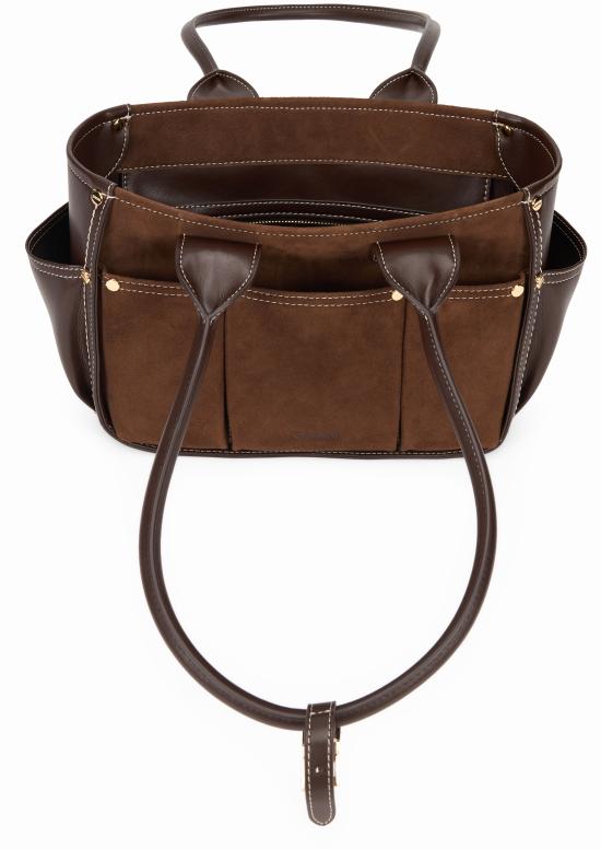 26SS 가니 토트백 B2110076979 brown - GANNI