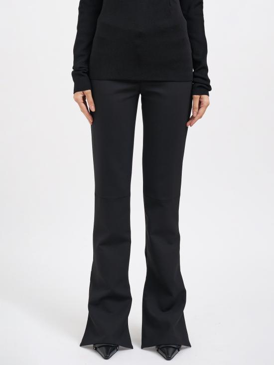 25FW 쿠레쥬 스트레이트 팬츠 M425CPA437PL01709999 BLACK - COURREGES