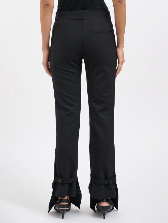 25FW 쿠레쥬 스트레이트 팬츠 M425CPA437PL01709999 BLACK - COURREGES