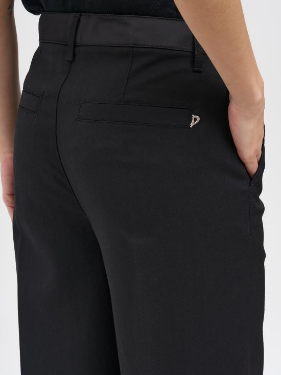 26SS 돈답 스트레이트 팬츠 NDP802SWFH188D999 BLACK - DONDUP