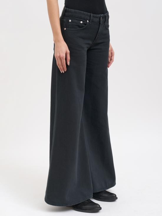 26SS 돈답 스트레이트 팬츠 NDP775BF0018DPTD999 BLACK - DONDUP