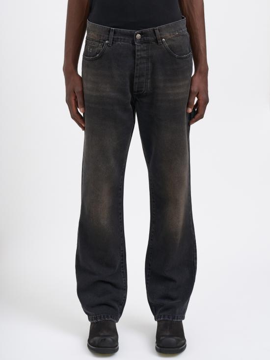 25FW 다닐로 파우라 스트레이트 팬츠 M14PD40310000090 BLACK