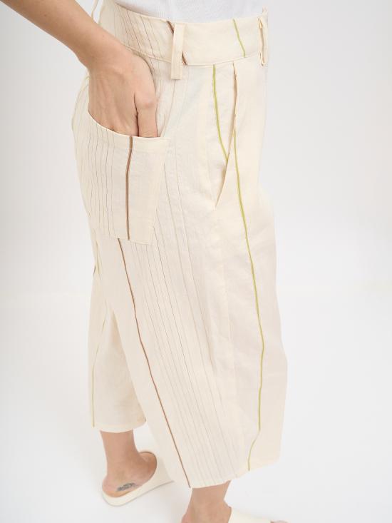 26SS 노스트라싼티시마 스트레이트 팬츠 N6SWOMP136CHIARO BEIGE - NOSTRASANTISSIMA