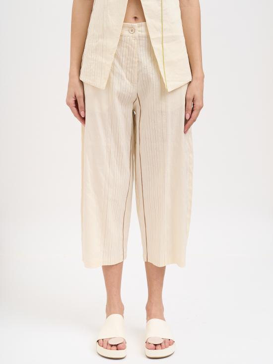 26SS 노스트라싼티시마 스트레이트 팬츠 N6SWOMP136CHIARO BEIGE - NOSTRASANTISSIMA