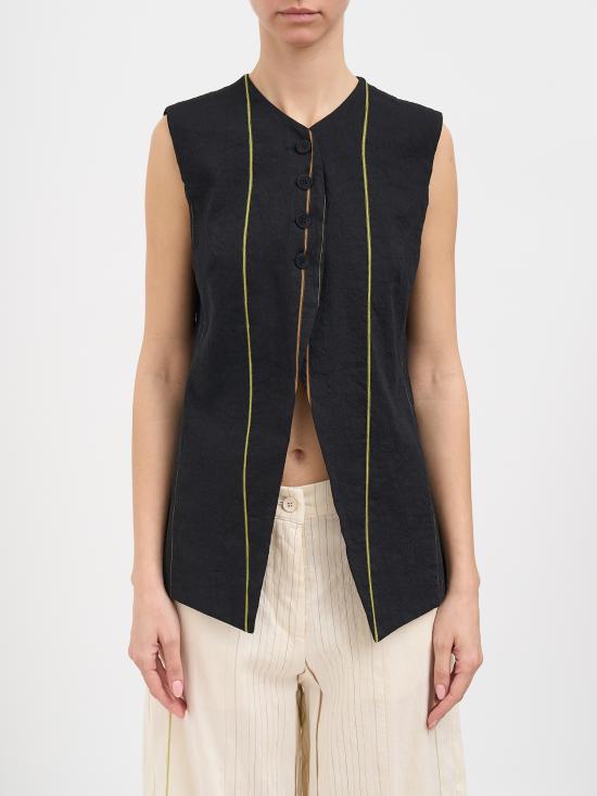 26SS 노스트라싼티시마 반팔 티셔츠 N6SWOMJ105NERO BLACK