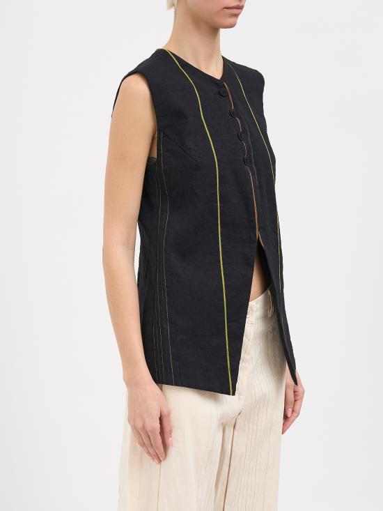 26SS 노스트라싼티시마 반팔 티셔츠 N6SWOMJ105NERO BLACK - NOSTRASANTISSIMA