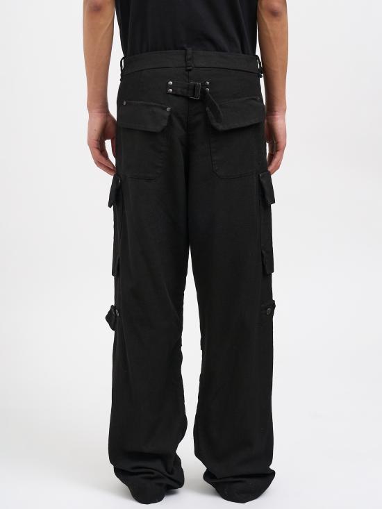 26SS 마스나다 스트레이트 팬츠 NM3652BLACK - MASNADA