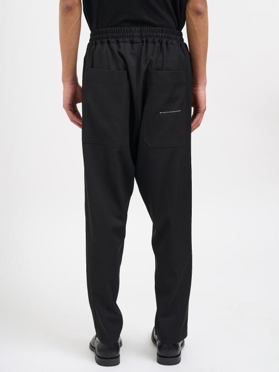 26SS 이자벨베네나토 스트레이트 팬츠 NUW33COBLACK - ISABEL BENENATO