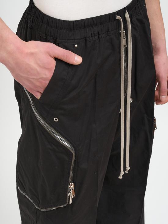 26SS 릭 오웬스 스트레이트 팬츠 NRU01F2338P09 BLACK - RICK OWENS