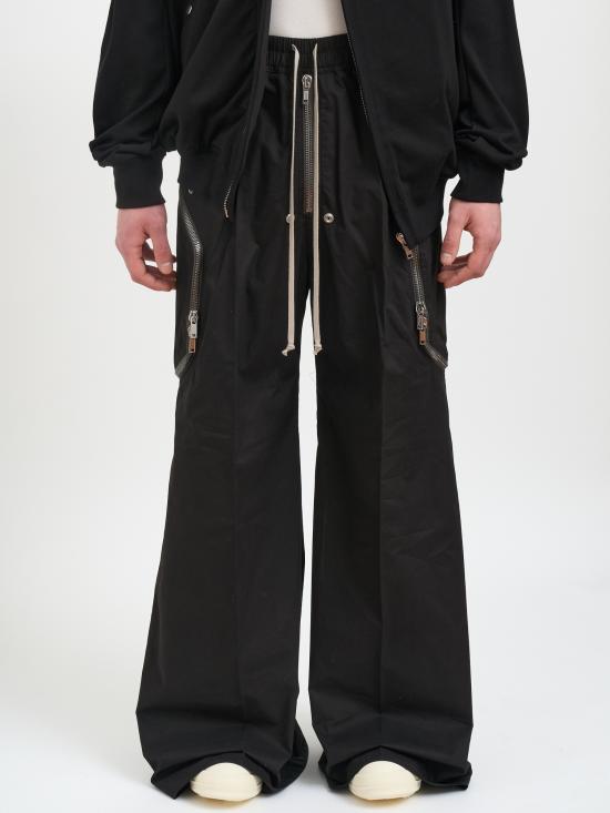 26SS 릭 오웬스 스트레이트 팬츠 NRU01F2338P09 BLACK - RICK OWENS