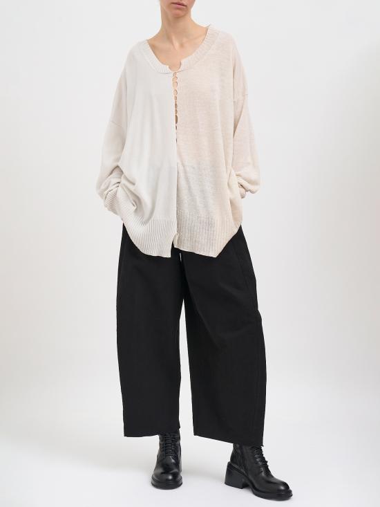 26SS 세리에 뉴메리카 스웨터 NSN12020AVORIO WHITE - SERIENUMERICA