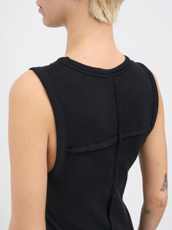 26SS 톰크롬 미디 원피스 NWD58BLACK - THOM KROM