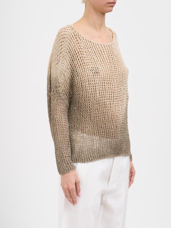 26SS 토탈리 오뜨 스웨터 N125CORDA BEIGE - TOTALLY HAUTE