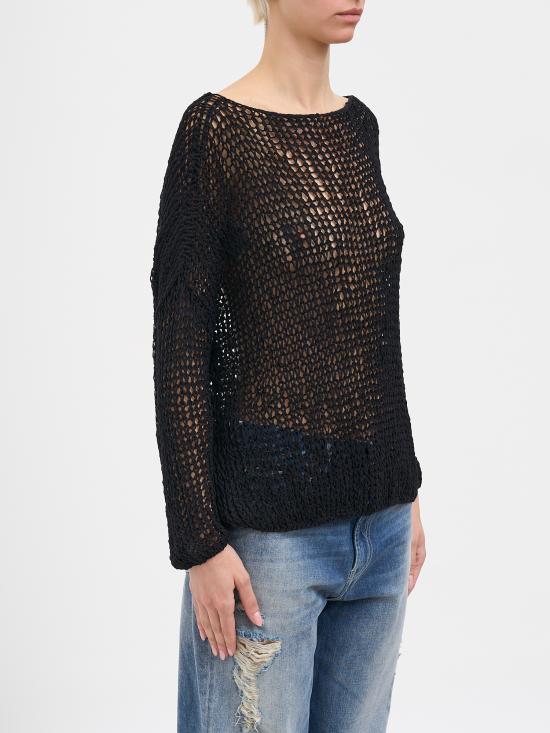 26SS 토탈리 오뜨 스웨터 N125NERO BLACK - TOTALLY HAUTE