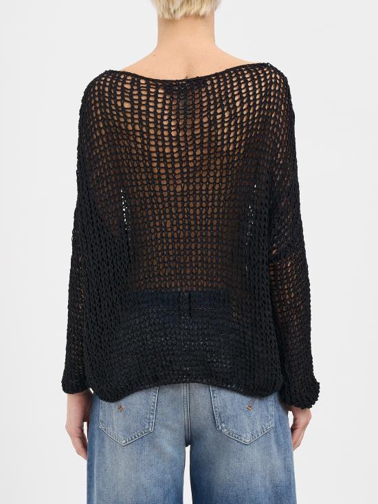 26SS 토탈리 오뜨 스웨터 N125NERO BLACK - TOTALLY HAUTE