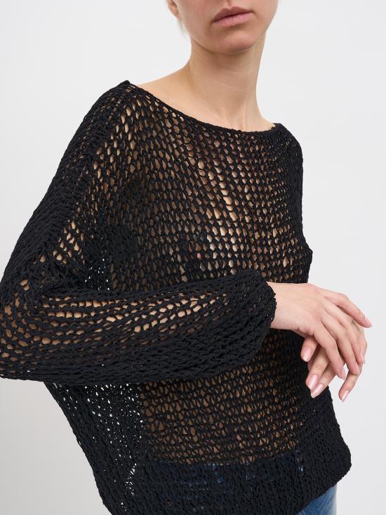 26SS 토탈리 오뜨 스웨터 N125NERO BLACK - TOTALLY HAUTE